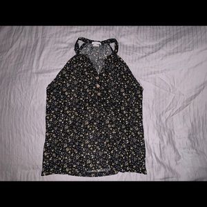 Floral Halter Top